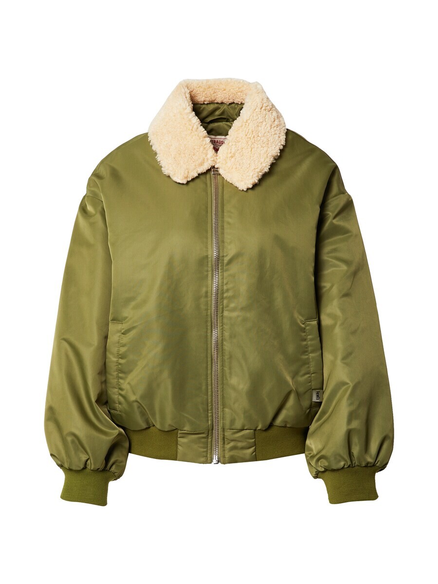 

Межсезонная куртка LEVI'S ELISE RETRO BOMBER, оливковый