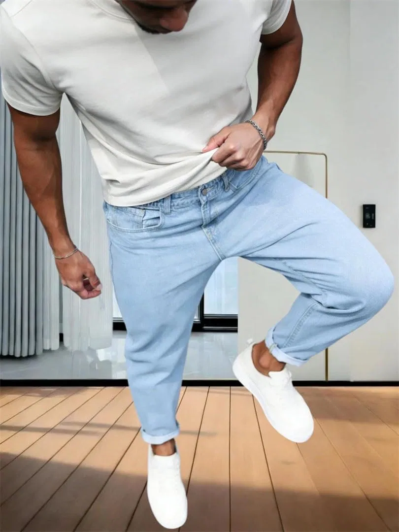 Джинсы, slim fit, G06lan — фото 4