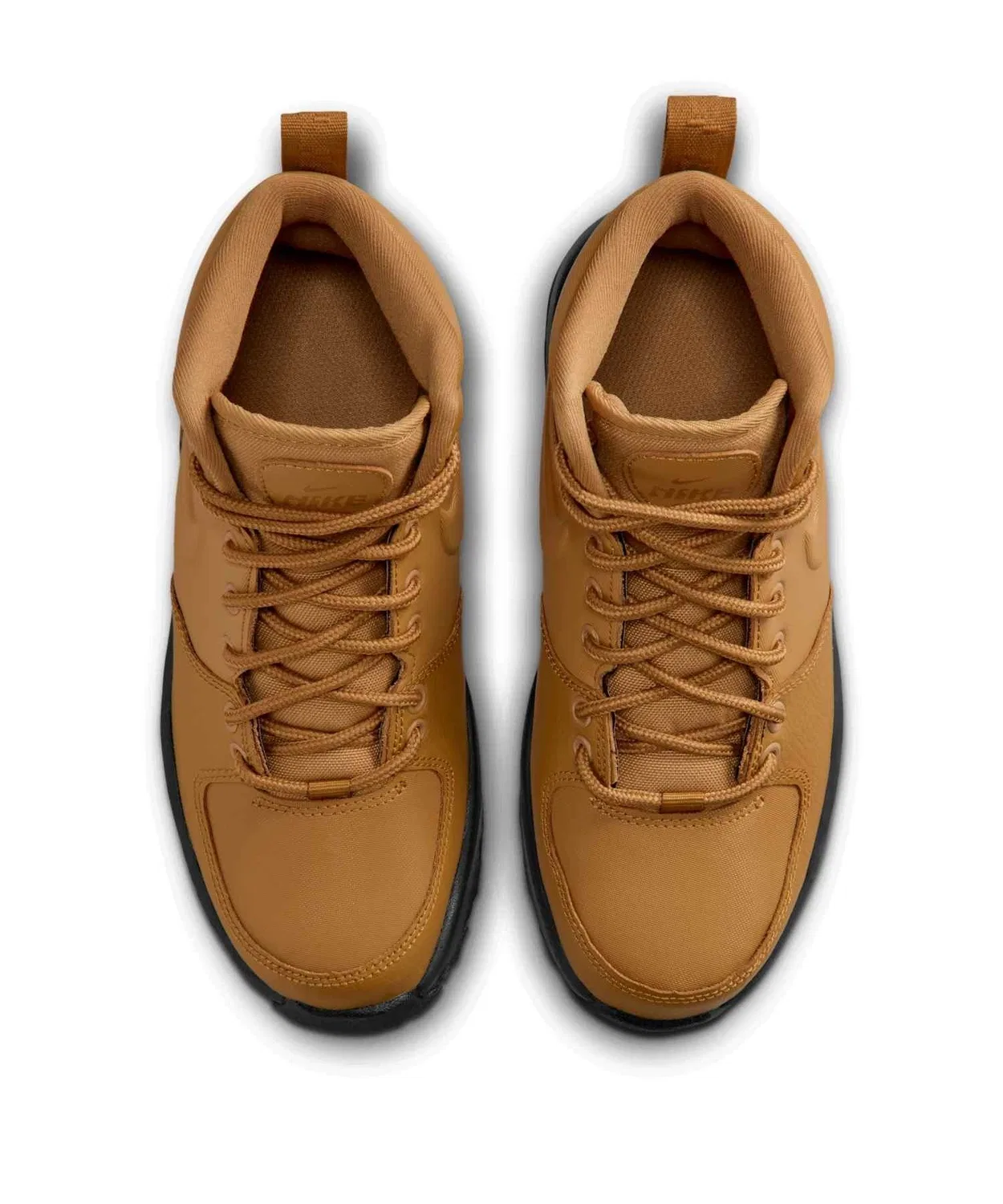 Ботинки Nike Manoa 17 Junior на шнуровке, из натуральной кожи, цвет пшеничный — фото 4