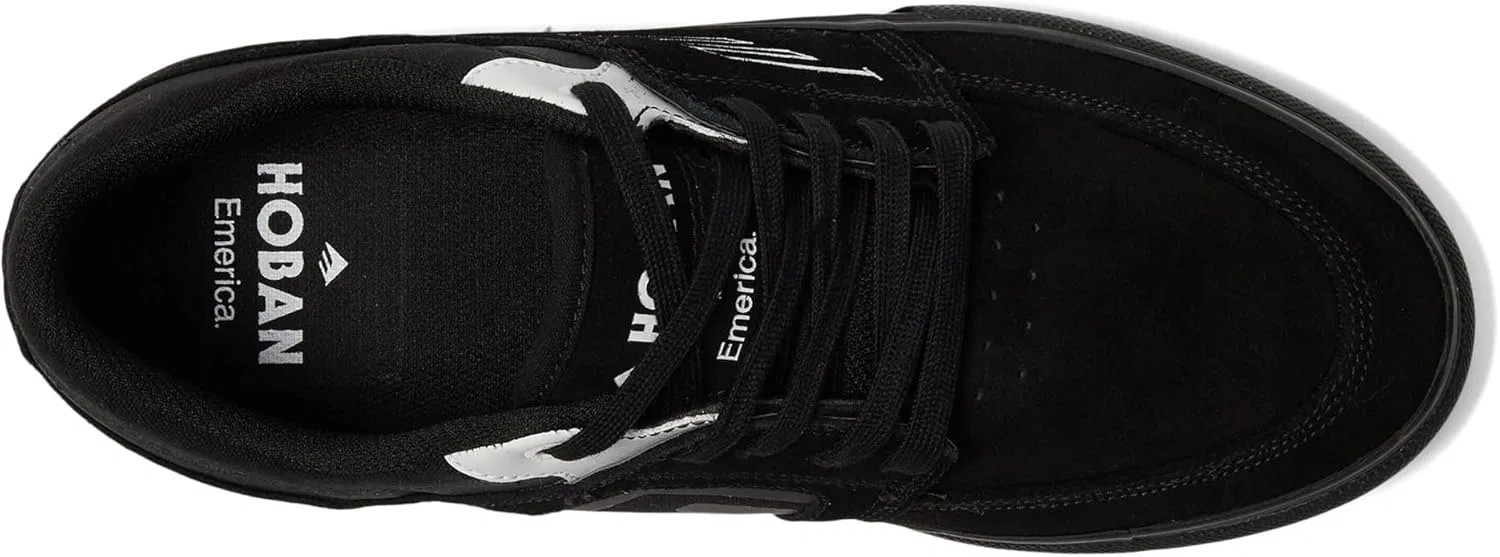 Кроссовки мужские для скейтбординга Emerica, цвет Black/Black/White — фото 2