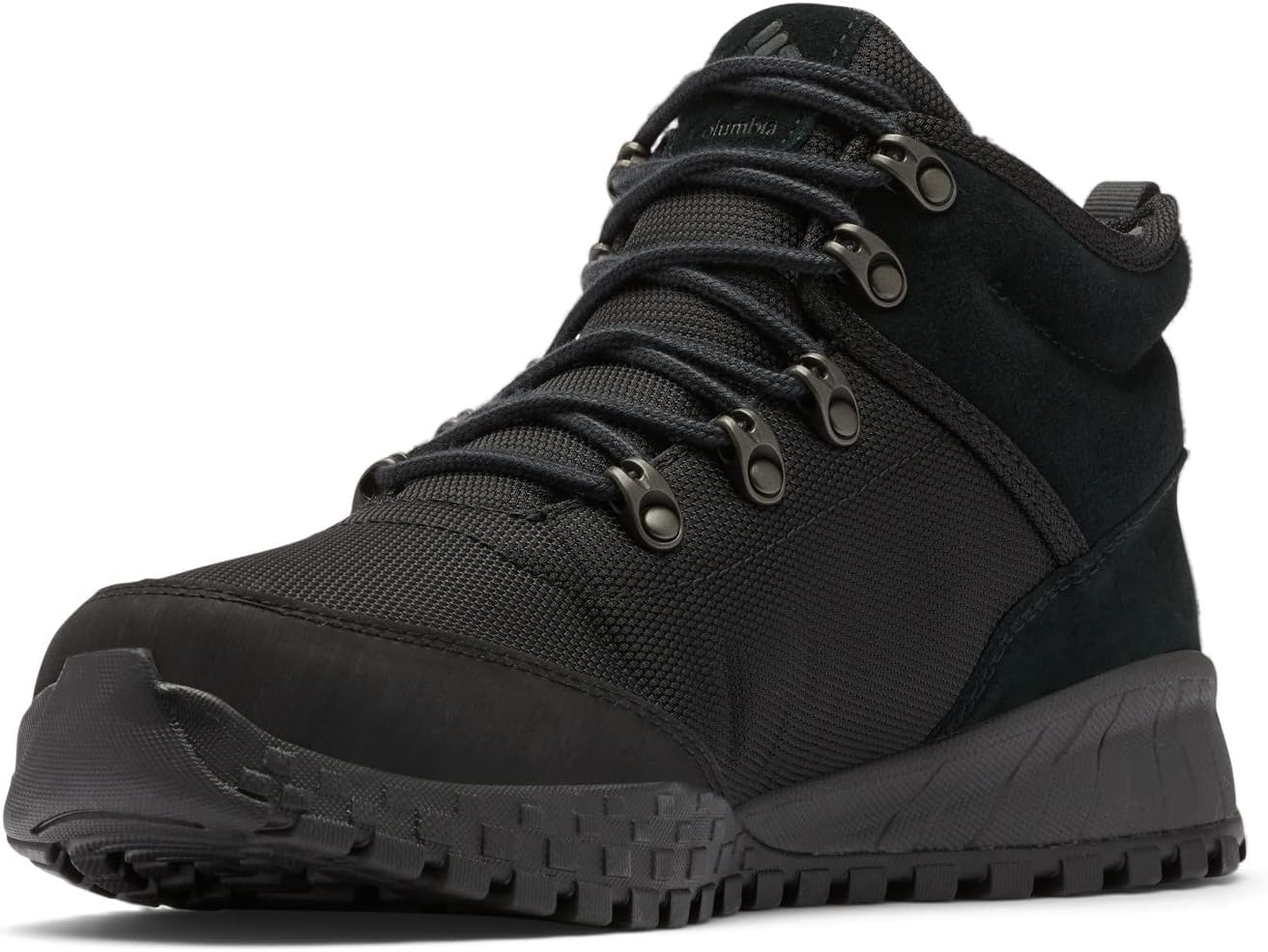 Кроссовки для походов Columbia Men's Fairbanks Mid, Black/Shark — фото 4