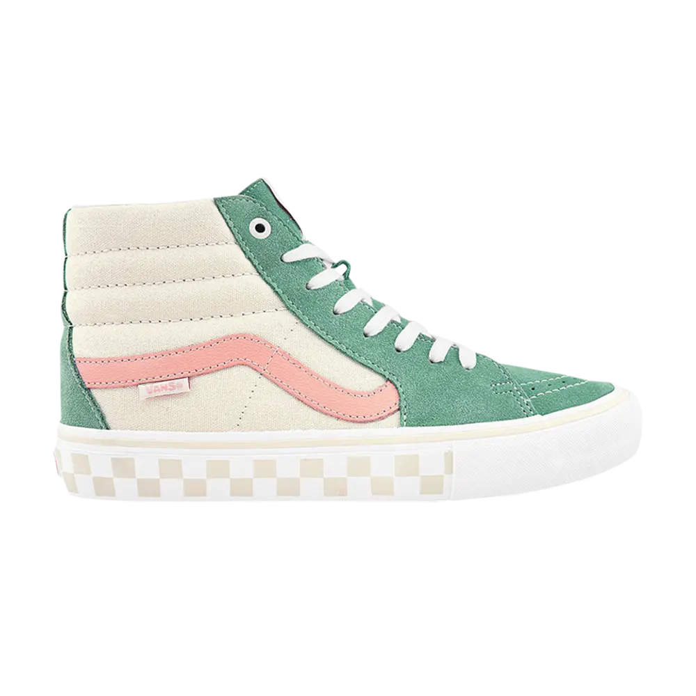 Кроссовки Sk8-Hi Pro Vans, зеленый
