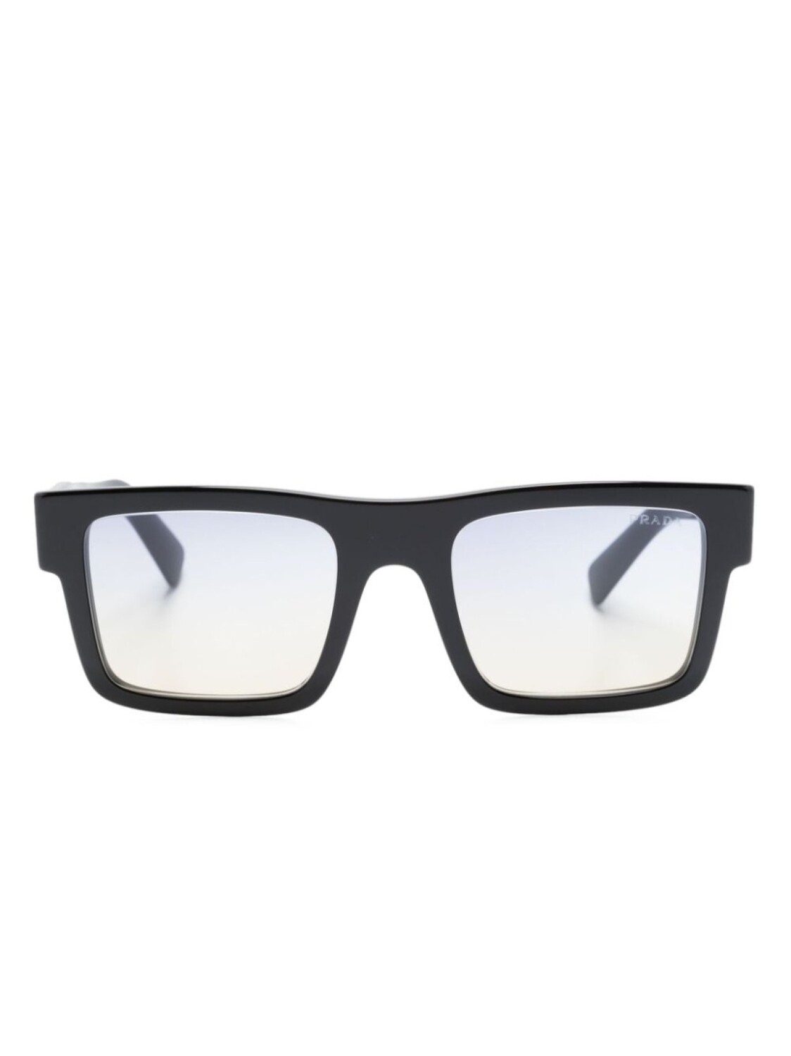 

Prada Eyewear солнцезащитные очки с эффектом градиента, черный