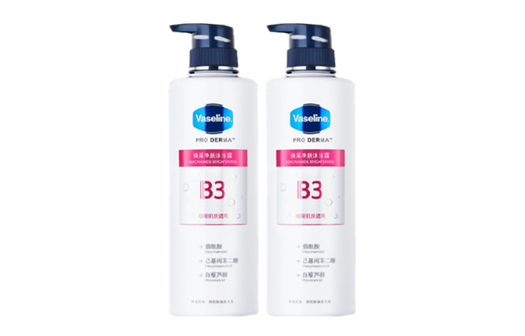 

Смягчающий гель-сыворотка для душа увлажняет и питает 500мл*2 Vaseline