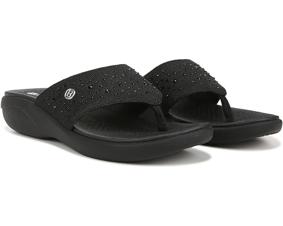 

Сандалии Bzees Cruise Bright Wedge, цвет Black Fabric