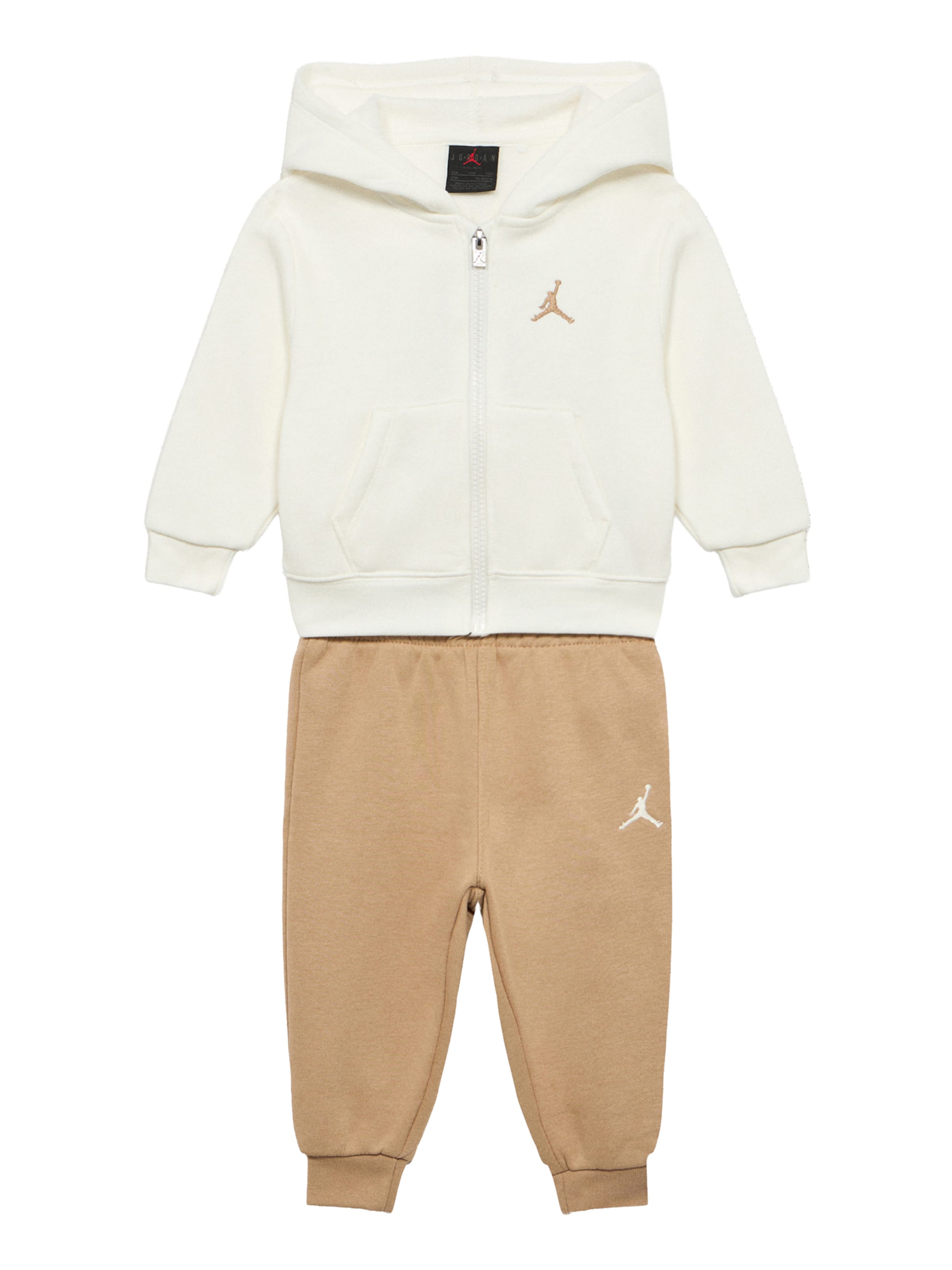 

Jordan Спортивный костюм 'BRKLN' в цвете капучино