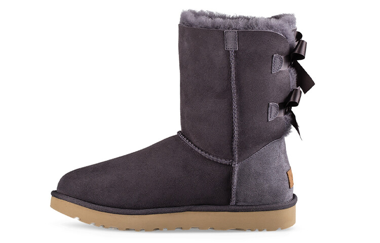 Угги UGG Bailey Bow II, серо-фиолетовый
