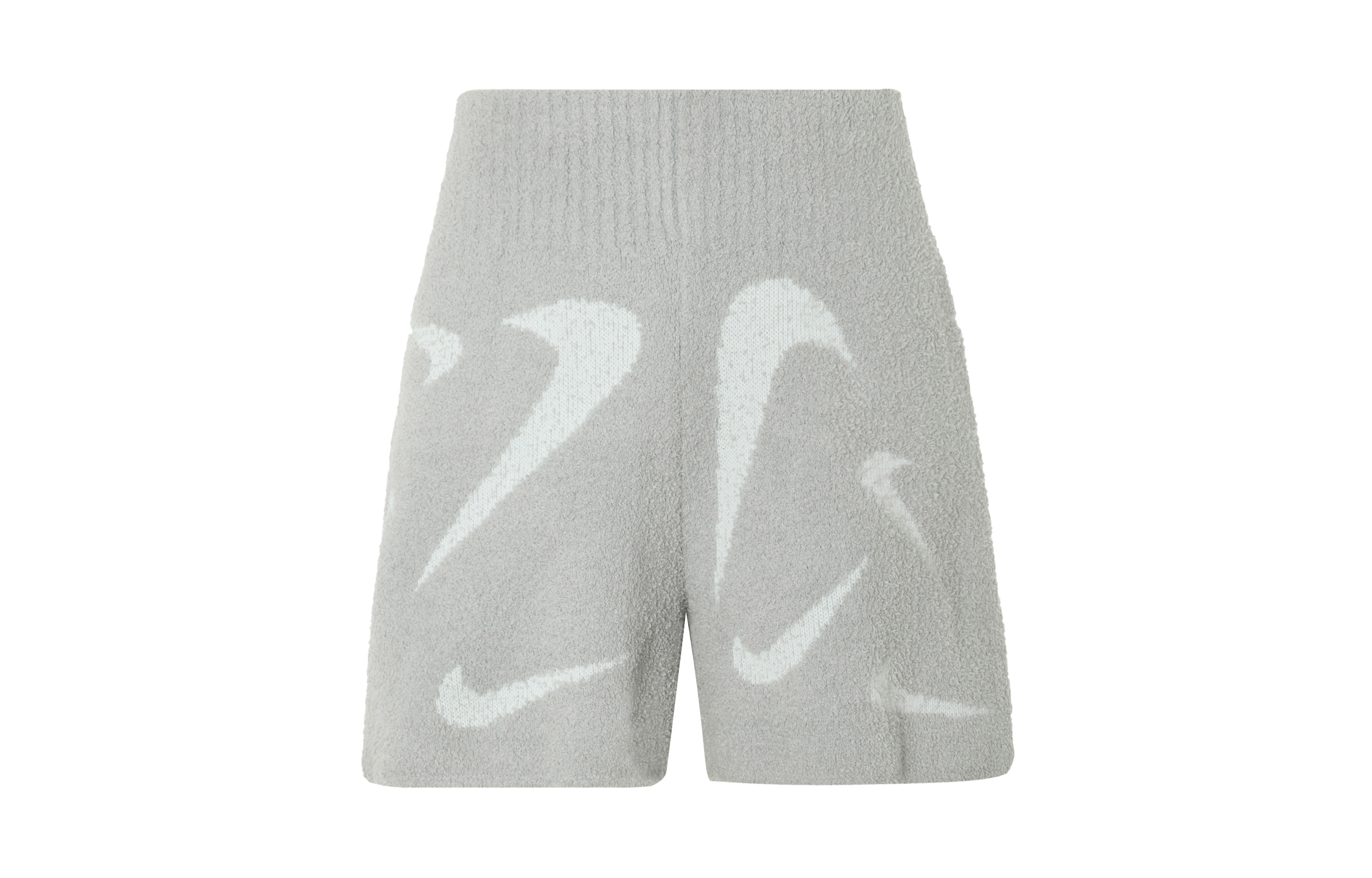 Nike Спортивные шорты Phoenix Fleece Cozy Bouclé Женские Светло-дымчатый серый — фото 2