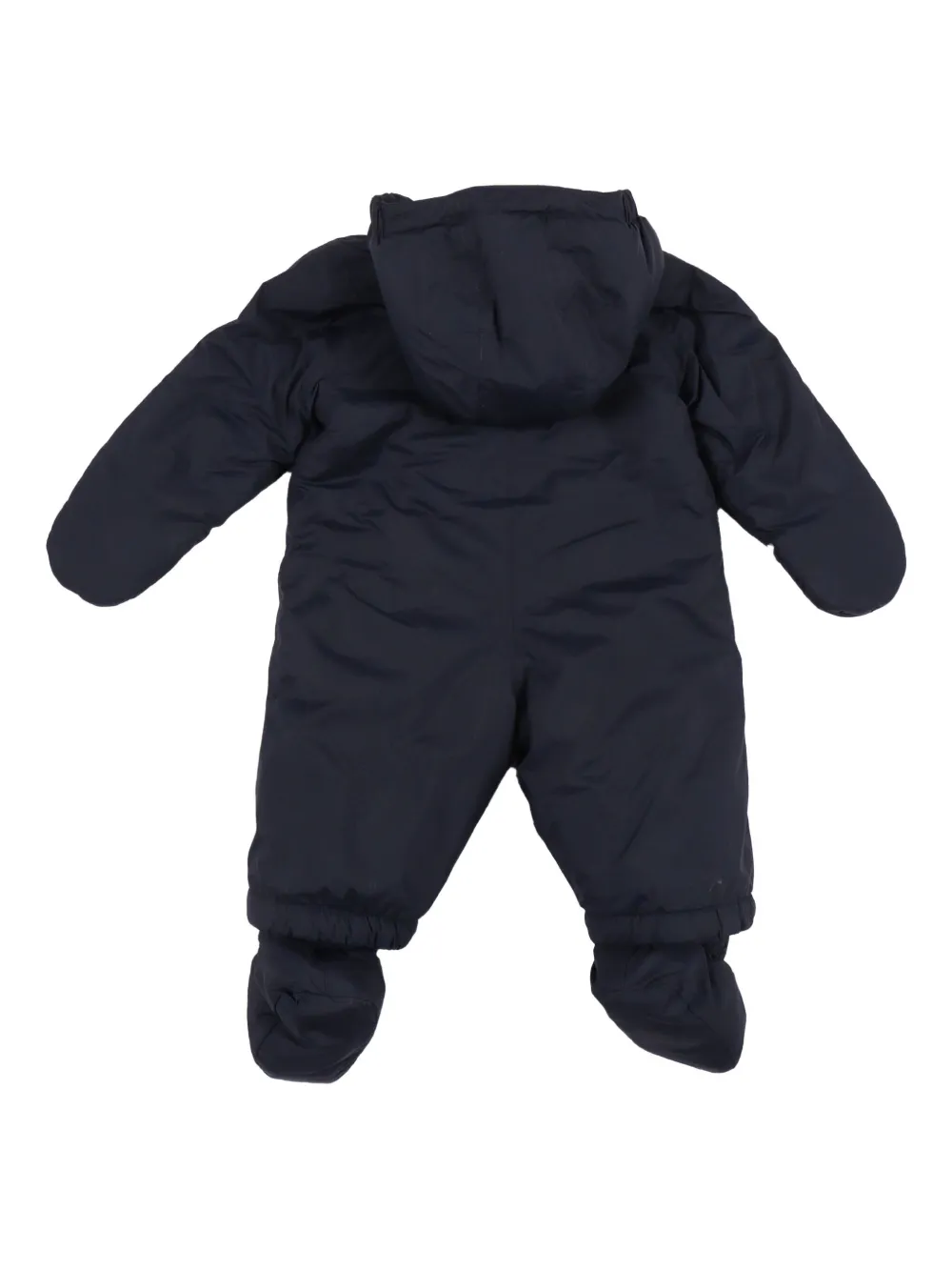 Утепленный комбинезон с капюшоном K Way Kids, черный — фото 2