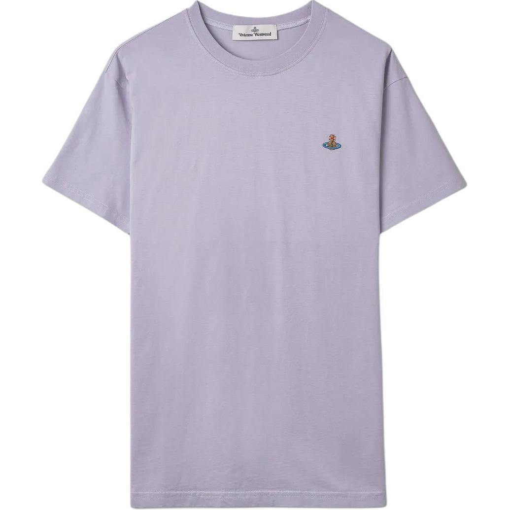 

Футболка с заниженной линией плеча FW22 Женская Лавандовая Vivienne Westwood