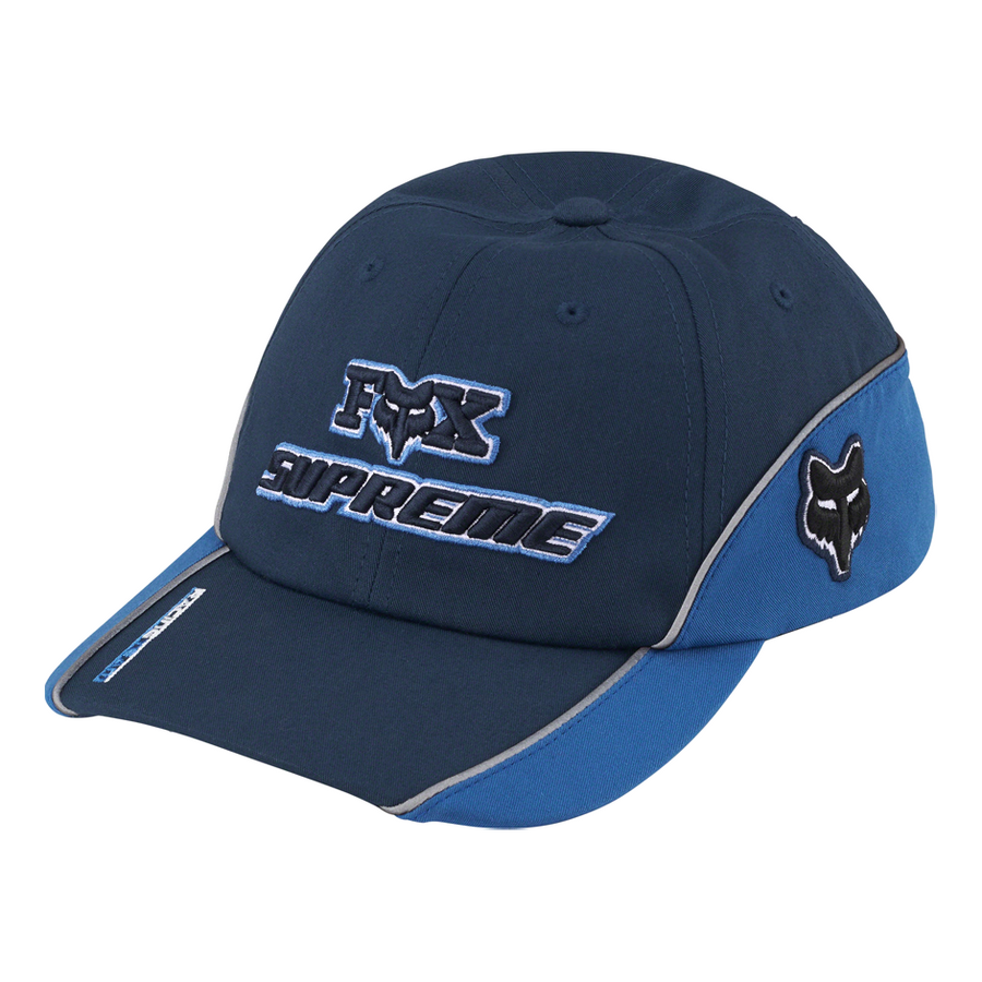 

Бейсболка Supreme x Fox Racing 6-Panel Cap 'Blue', синий