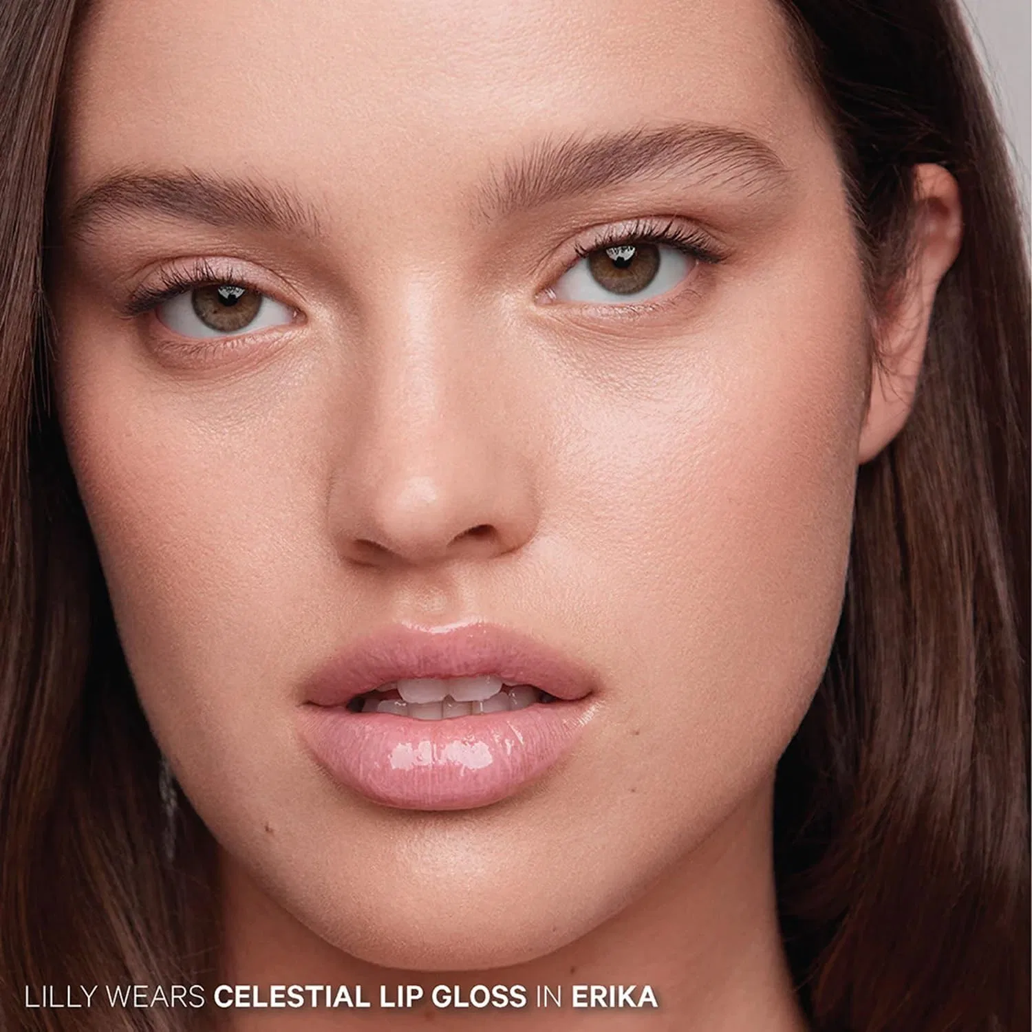 Блеск для губ Kevyn Aucoin Celestial Lip Gloss Erika, кремовый полупрозрачный розовый, 5.6 мл — фото 4