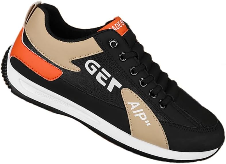 

Мужские модные спортивные кроссовки - легкие и удобные - противоскользящие и прочные - подходят для фитнеса, активного отдыха и повседневного использования - модель на все сезоны Clolinde, черный