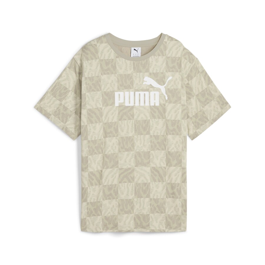 

Рубашка PUMA Ess, цвет Khaki/Pastel green