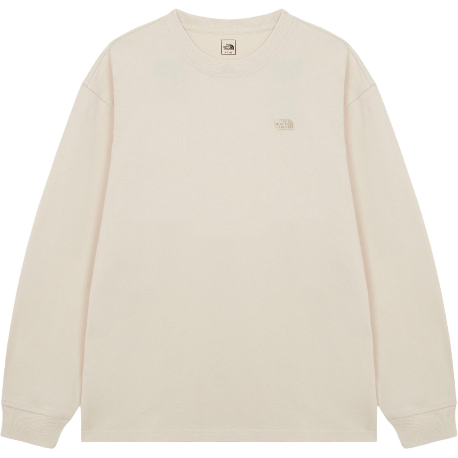 

The North Face Мужские футболки кремового цвета с круглым вырезом, Бежевый, The North Face Мужские футболки кремового цвета с круглым вырезом