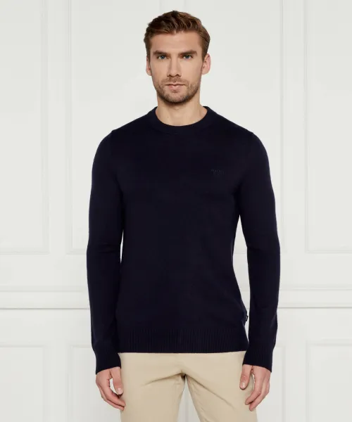 

Свитер из шерсти лавра Regular fit Joop! Jeans, синий