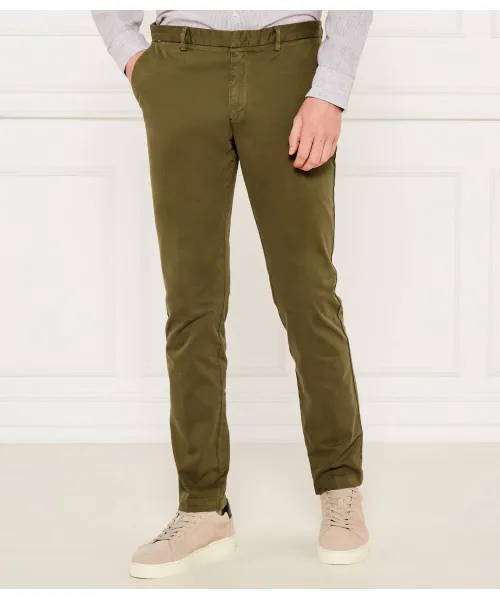 

Брюки-Чиносы Kaito1 Slim fit Boss, зеленый