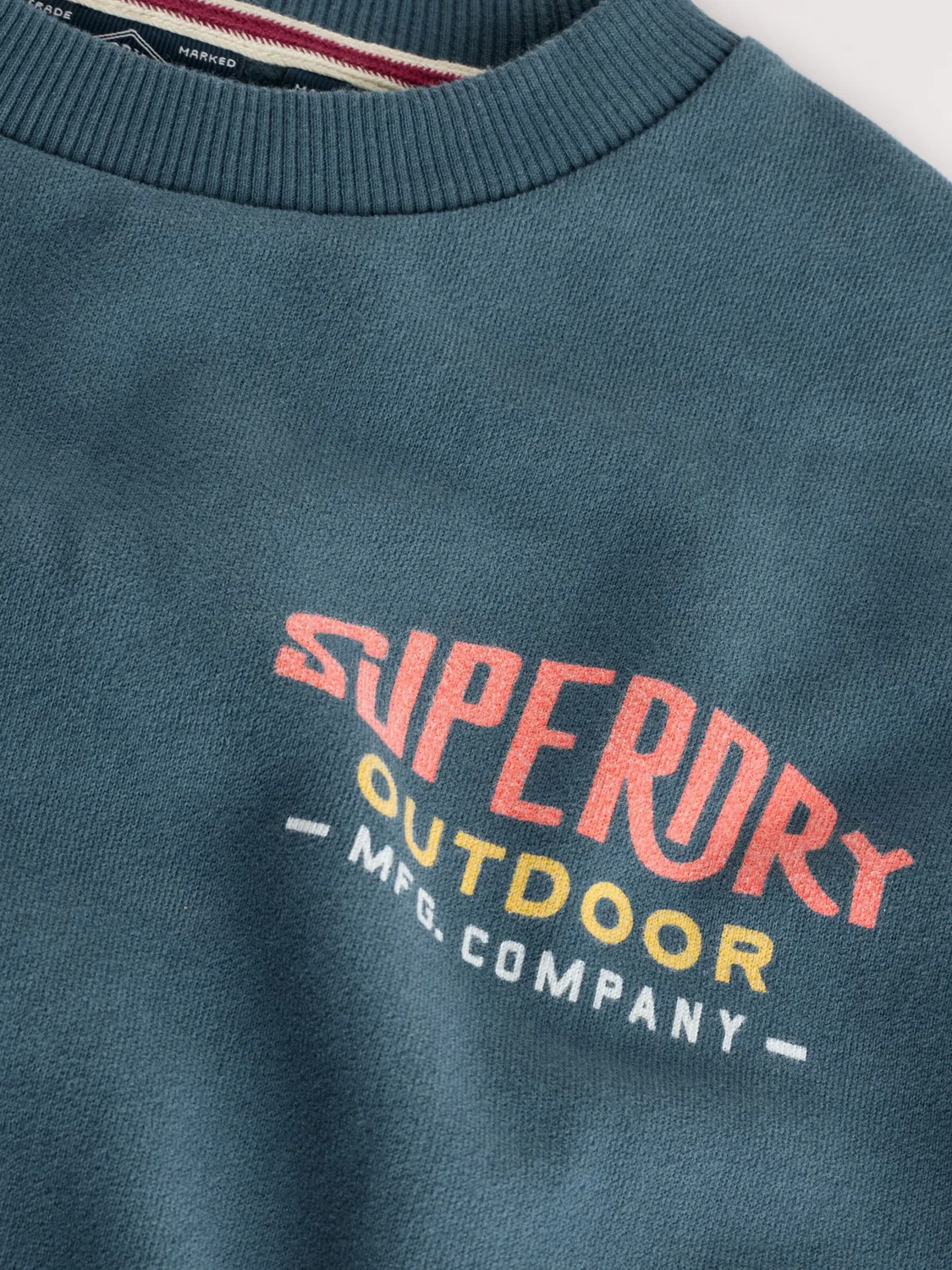 Спортивный костюм Superdry Co, пыльный синий — фото 4