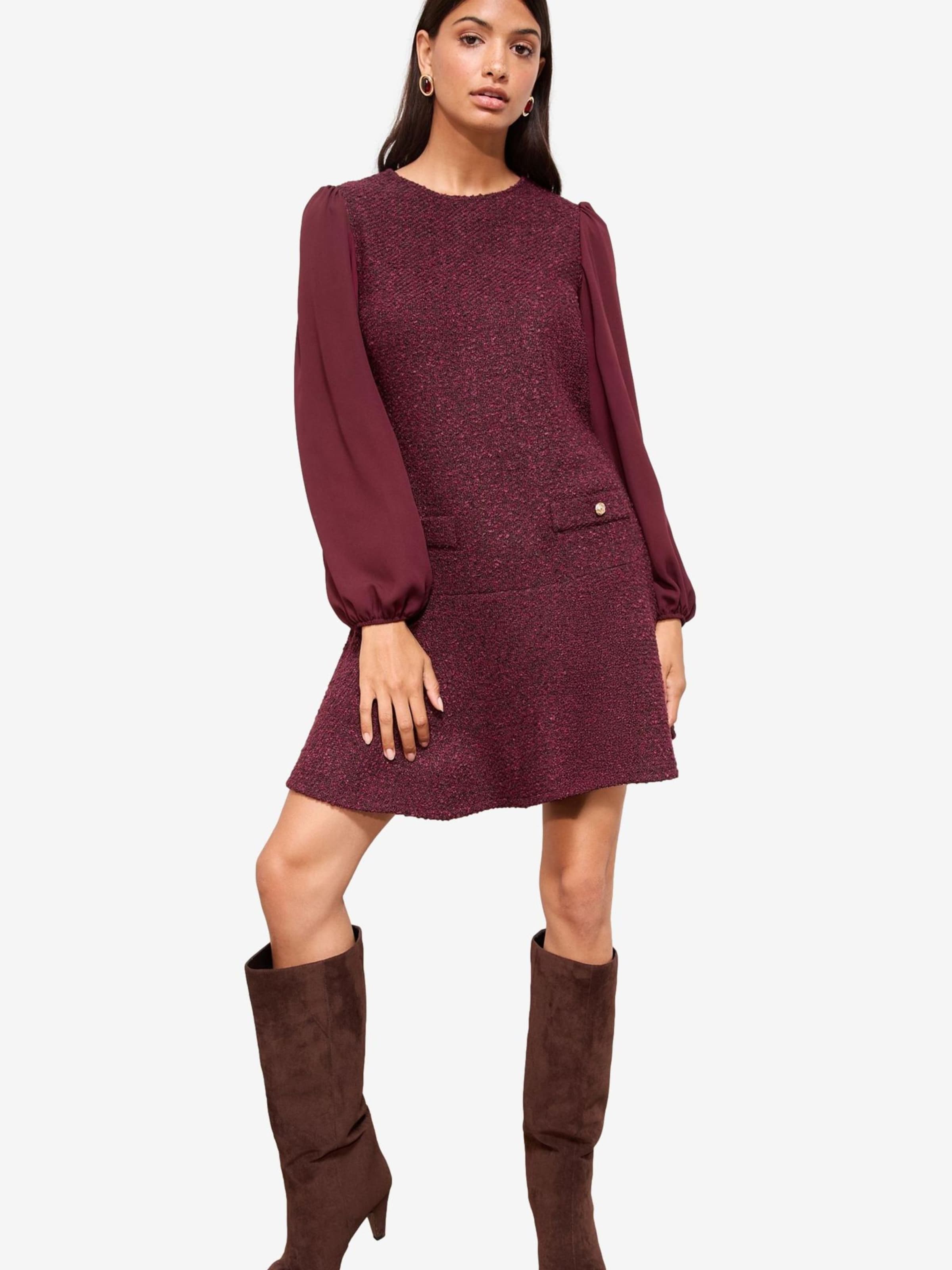 

Friends Like These Платье в бордовом цвете