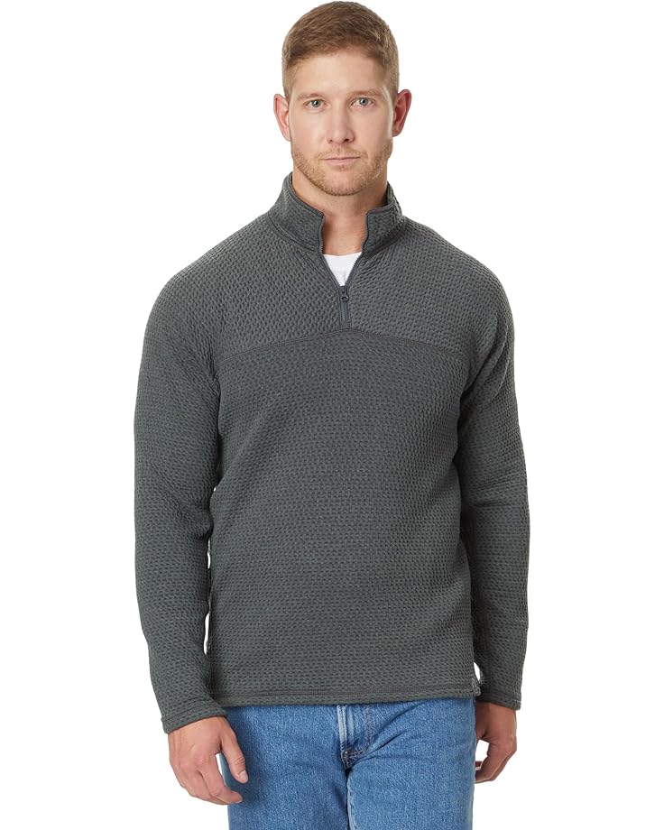 

Толстовка L.L.Bean Ridgeknit Quarter Zip, цвет Shale Gray
