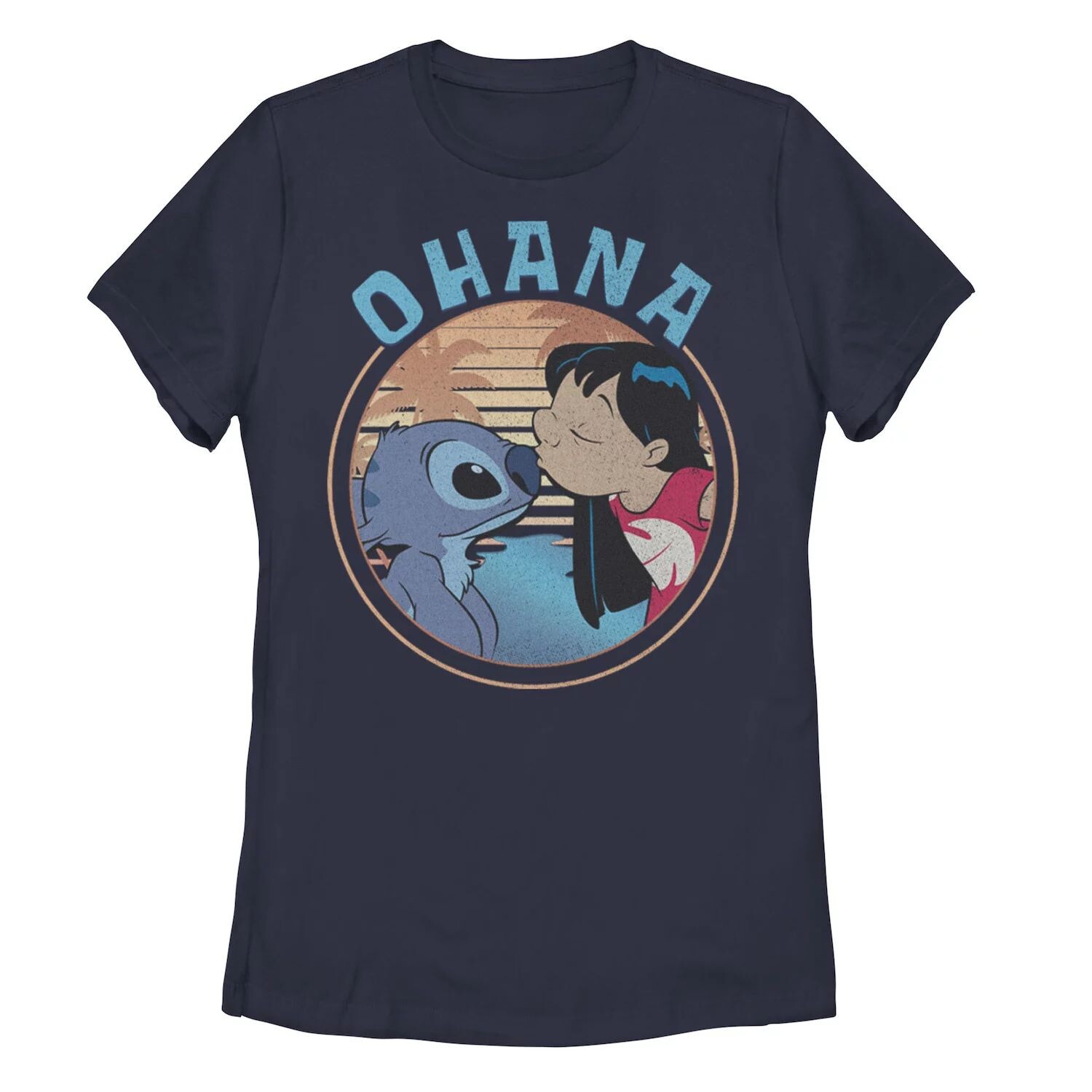 

Детская футболка Disney's Lilo & Stitch Ohana с портретом Licensed Character
