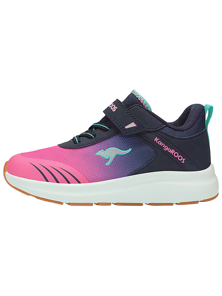 Кроссовки на шнуровке KB-Rida EV Kangaroos, цвет dunkelblau/pink — фото 2