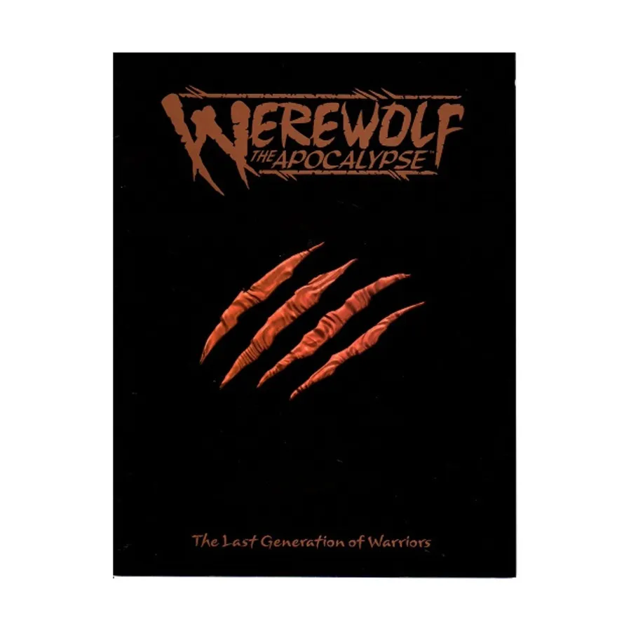 

Last Generation of Warriors, Werewolf - The Apocalypse - Core Books, Sourcebooks, & Story Books, мягкая обложка