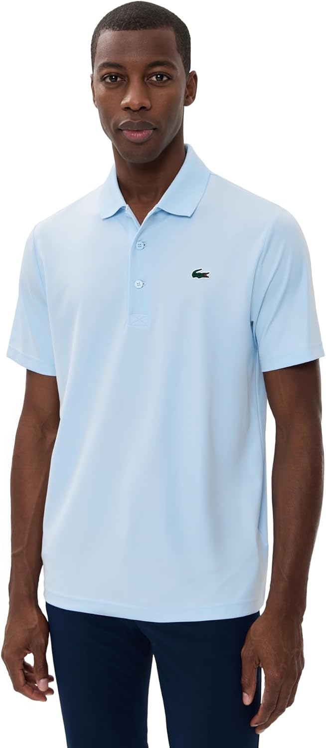 

Мужская поло для гольфа Lacoste Sport Regular Fit с защитой от ультрафиолета, Light Blue, Синий, Мужская поло для гольфа Lacoste Sport Regular Fit с защитой от ультрафиолета, Light Blue