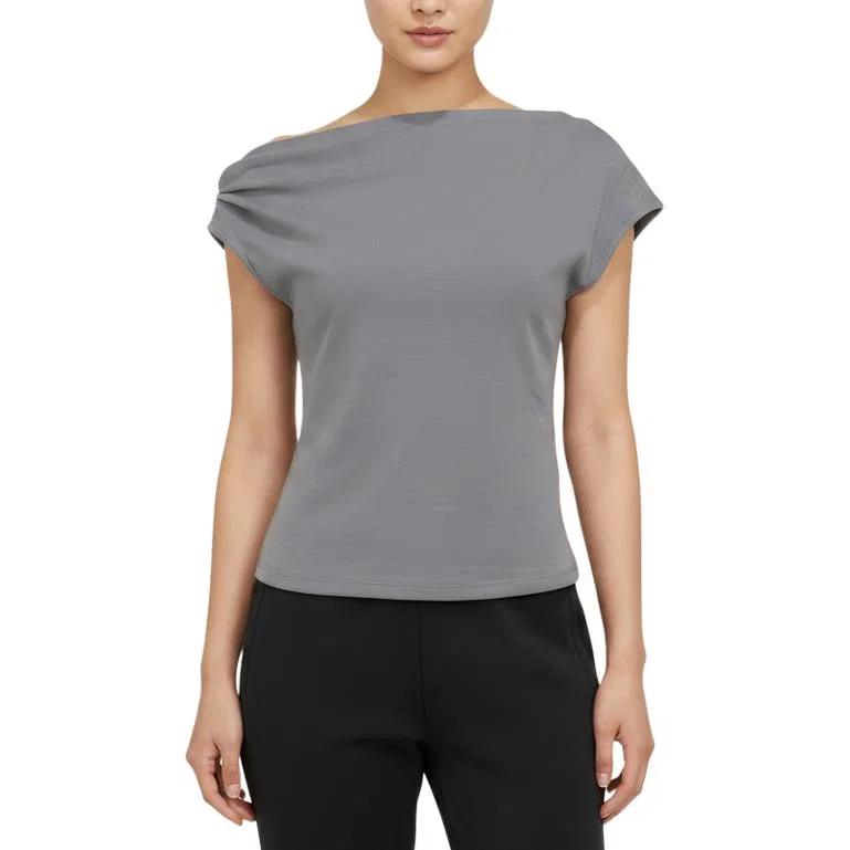 Футболка женская Adidas Charcoal Gray