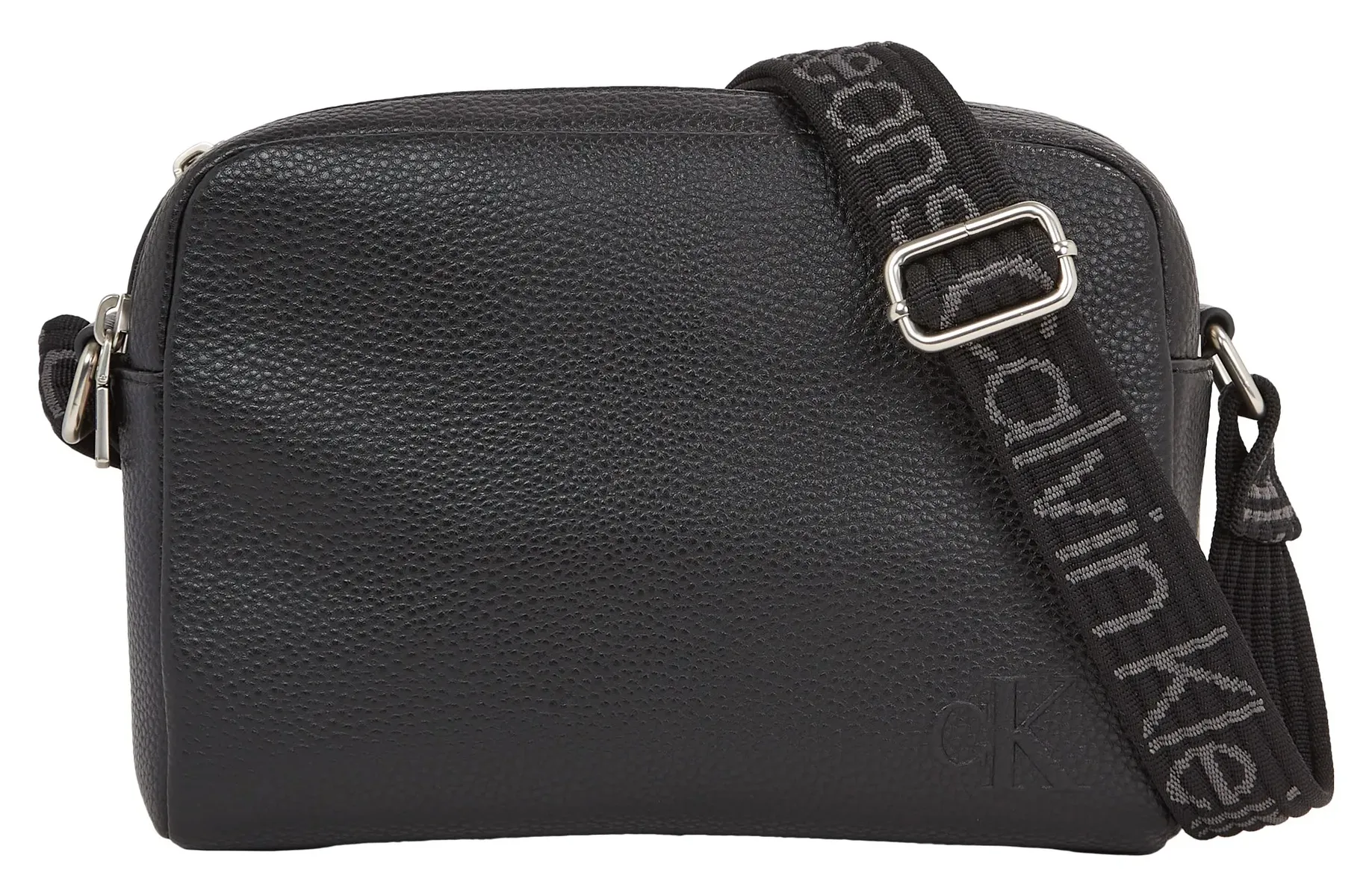 

Сумка через плечо Calvin Klein Jeans "ULTRALIGHT DBLZIP CAMERABAG21 PU", черный