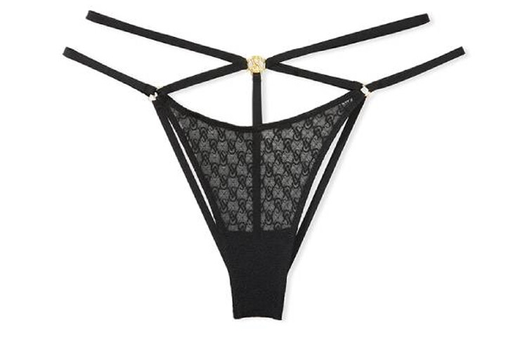 

Женские трусы Victoria's Secret, цвет 1 strip (black)