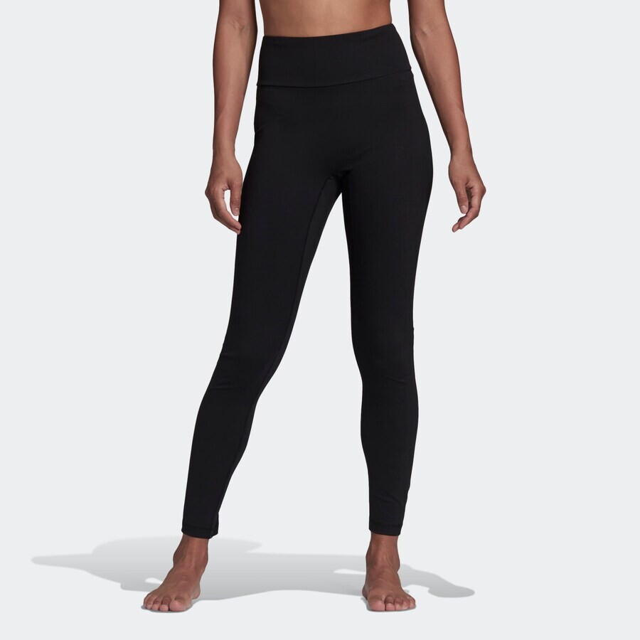 Спортивные брюки ADIDAS SPORTSWEAR Skinny Workout Pants Essentials High-Waisted, черный — фото 2