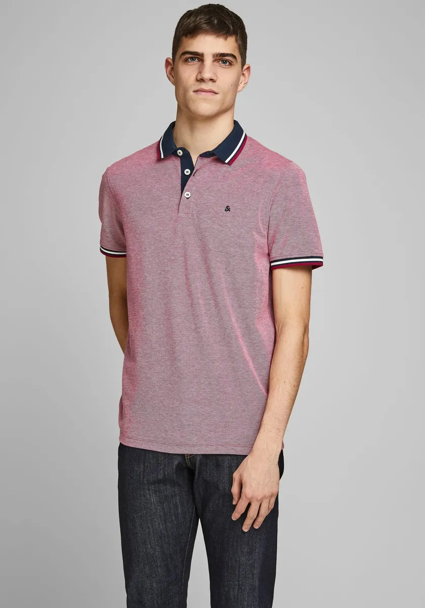 

Рубашка-поло Jack & Jones "Paulos Polo", красный