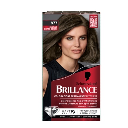 

Краска для волос Цвет волос Brillance No 877 Светло-пепельно-каштановый Schwarzkopf Brilliance
