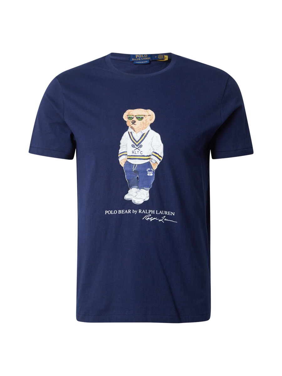 

Классическая футболка Polo Ralph Lauren Shirt, темно-синий
