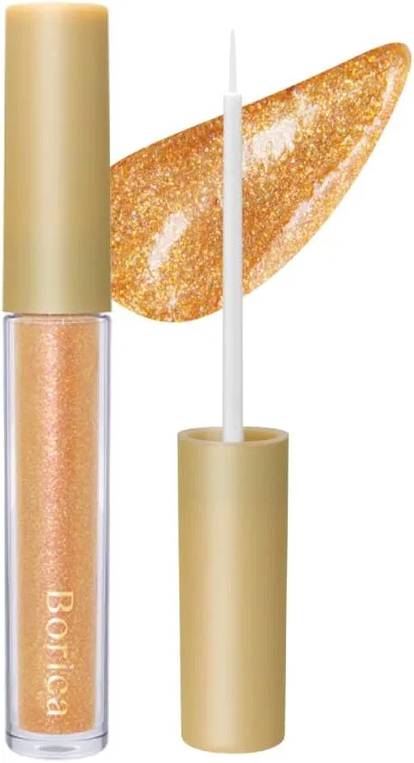 Сыворотка для глаз Borica Glitter Liner, 302 блестящий оранжевый, 1 шт