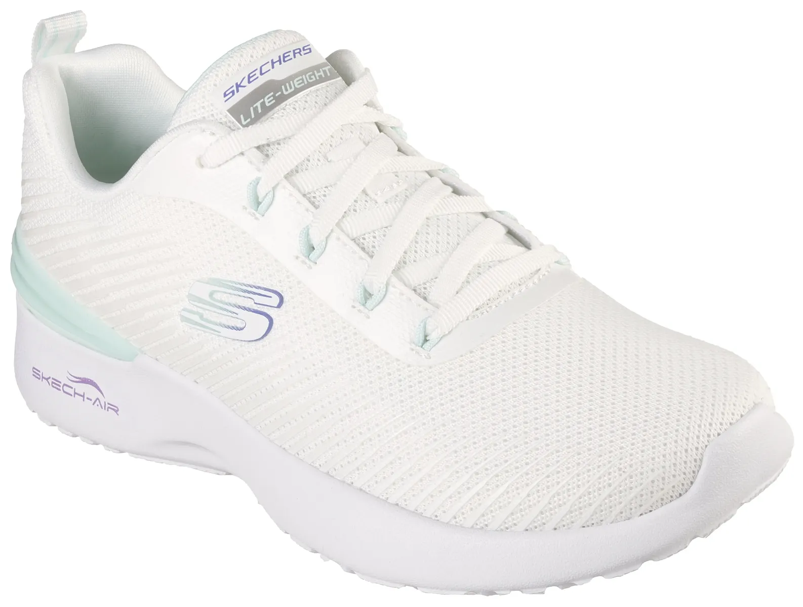 

Кроссовки Skechers "SKECH-AIR DYNAMIGHT LUMINOSITY", с эффектом памяти, повседневная обувь, полуботинки, туфли на шнуровке, цвет Weiß-Mint