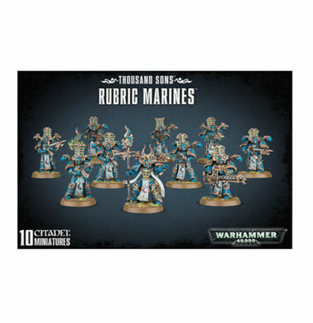 

Миниатюра Warhammer 40K: Thousand Sons - Rubric Marines