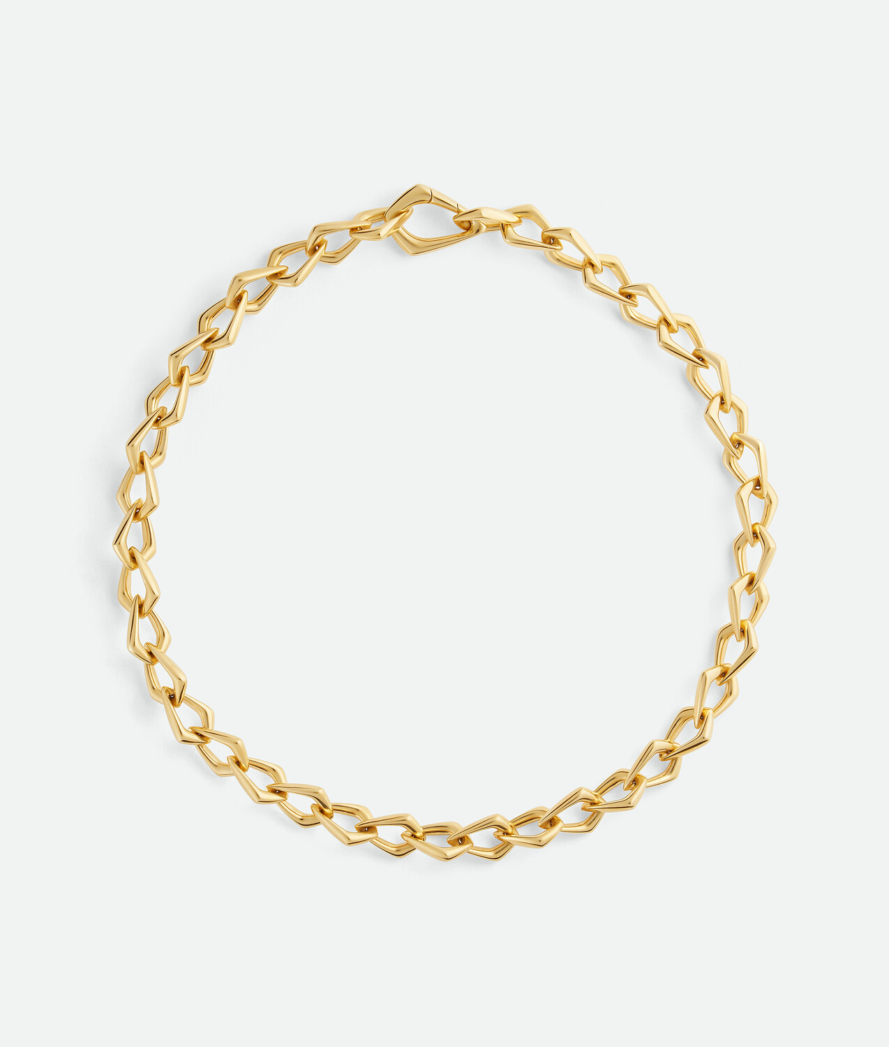 

Fin chain necklace BOTTEGA VENETA, желтое золото