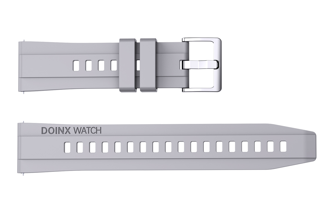 

Ремешок Huawei Совместимость Силиконовый материал Наслаждайся, Полуночный черный