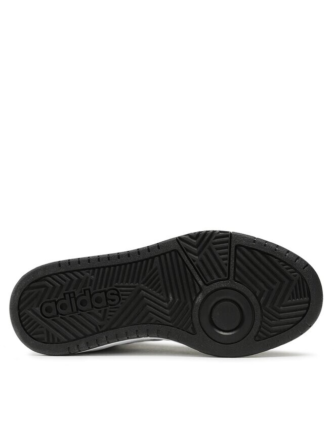 Кроссовки Hoops 3.0 Mid Classic Vintage Shoes adidas, черный — фото 4