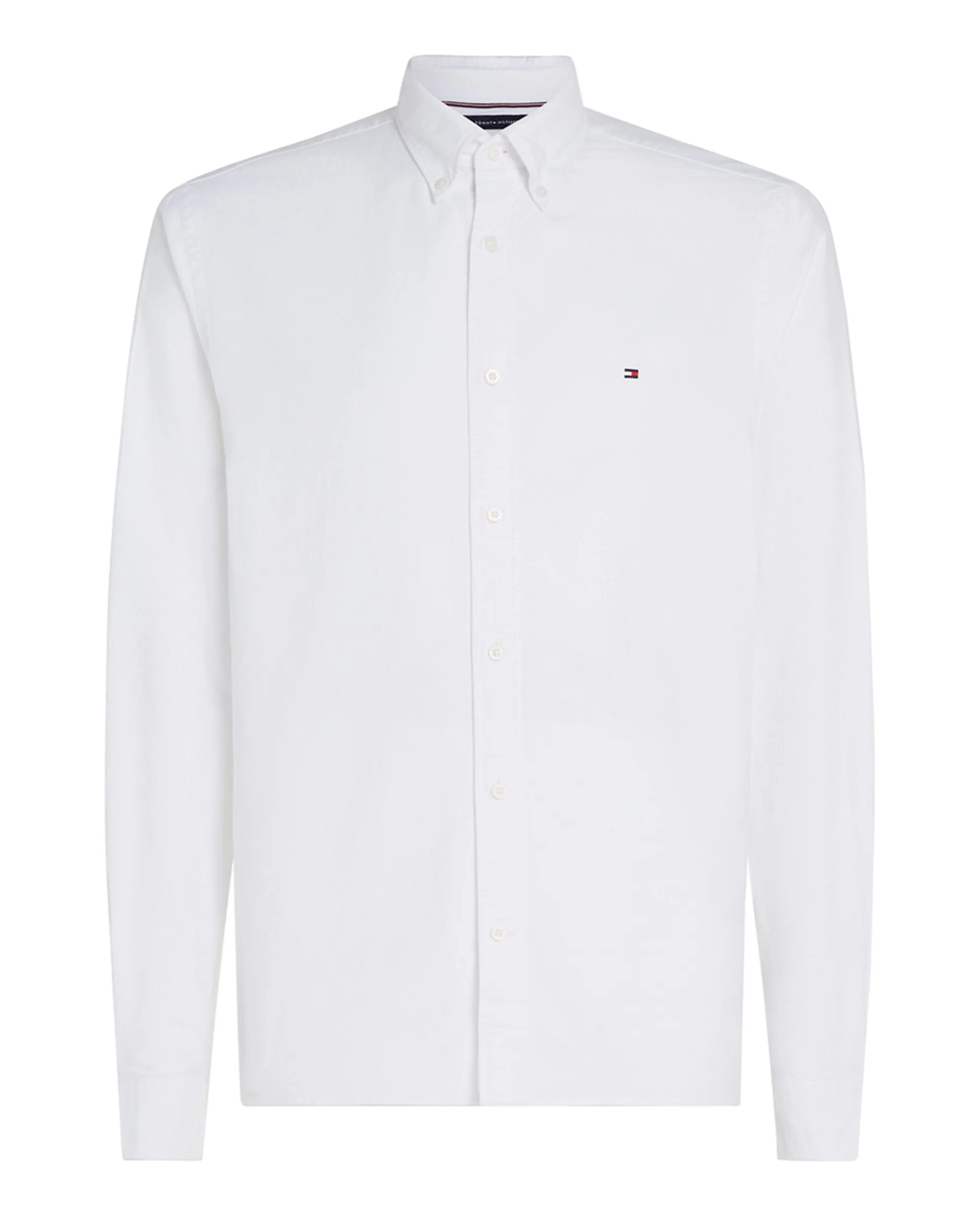 

Мужская рубашка из гладкого оксфорда больших размеров Tommy Hilfiger, белый