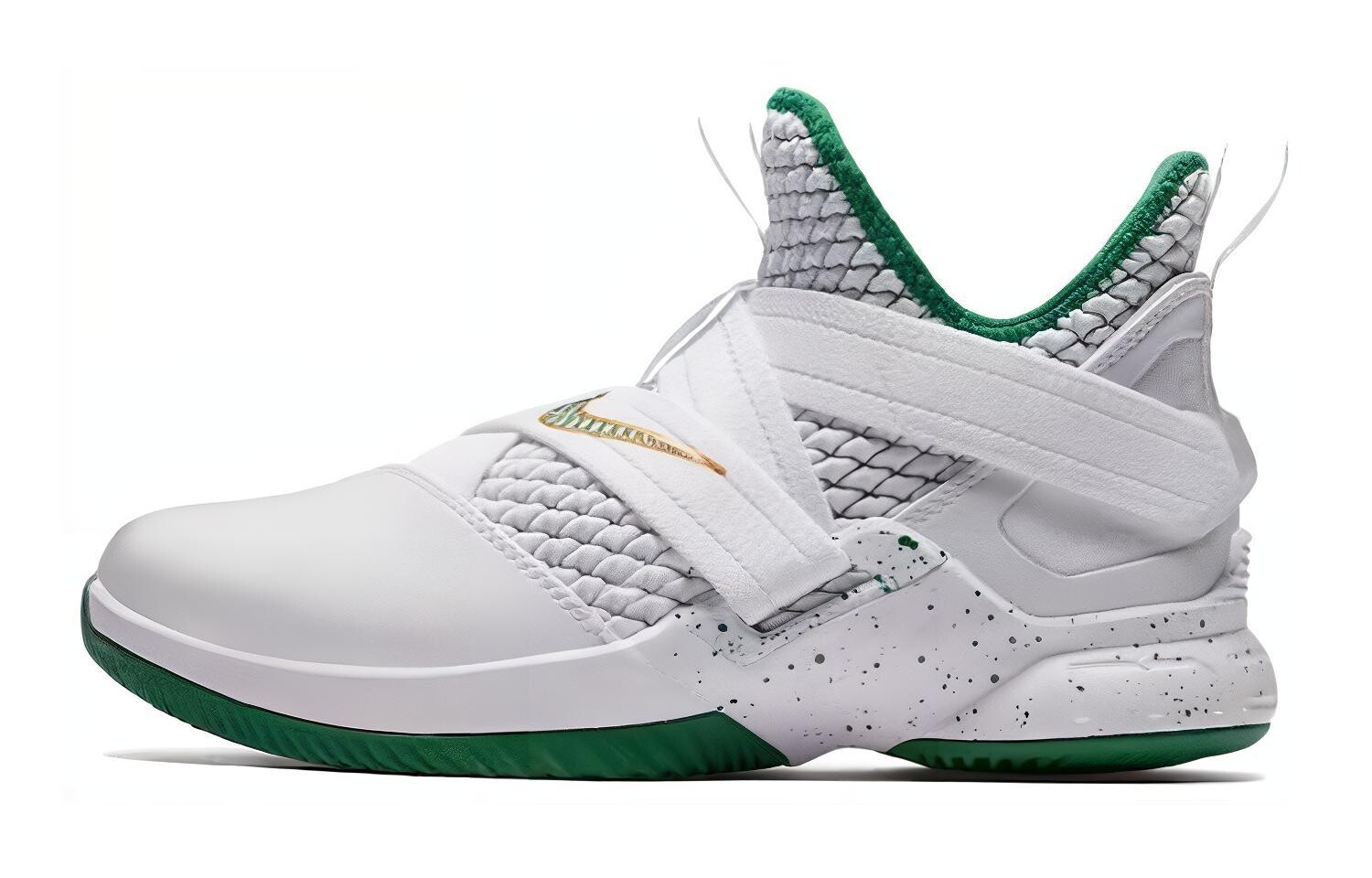 

Кроссовки Nike LeBron Soldier 12 SVSM Home GS, зеленый