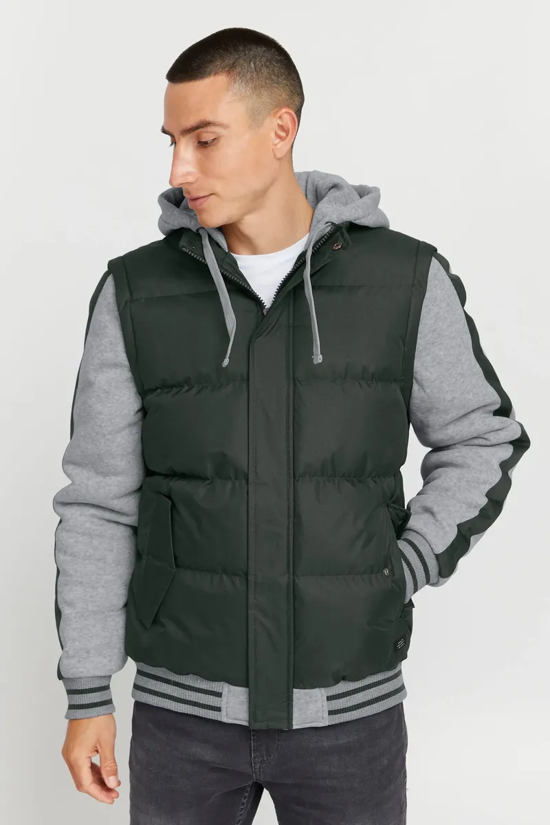 

Стеганая куртка из смесовой ткани "BLEND BHOuterwear", с капюшоном, цвет Rosin