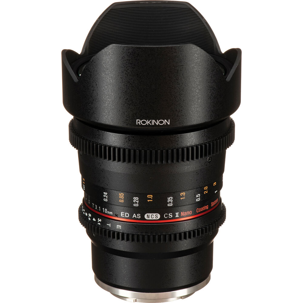 

Объектив Rokinon 10 мм T3.1 Cine DS с креплением Sony E для камер формата APS-C