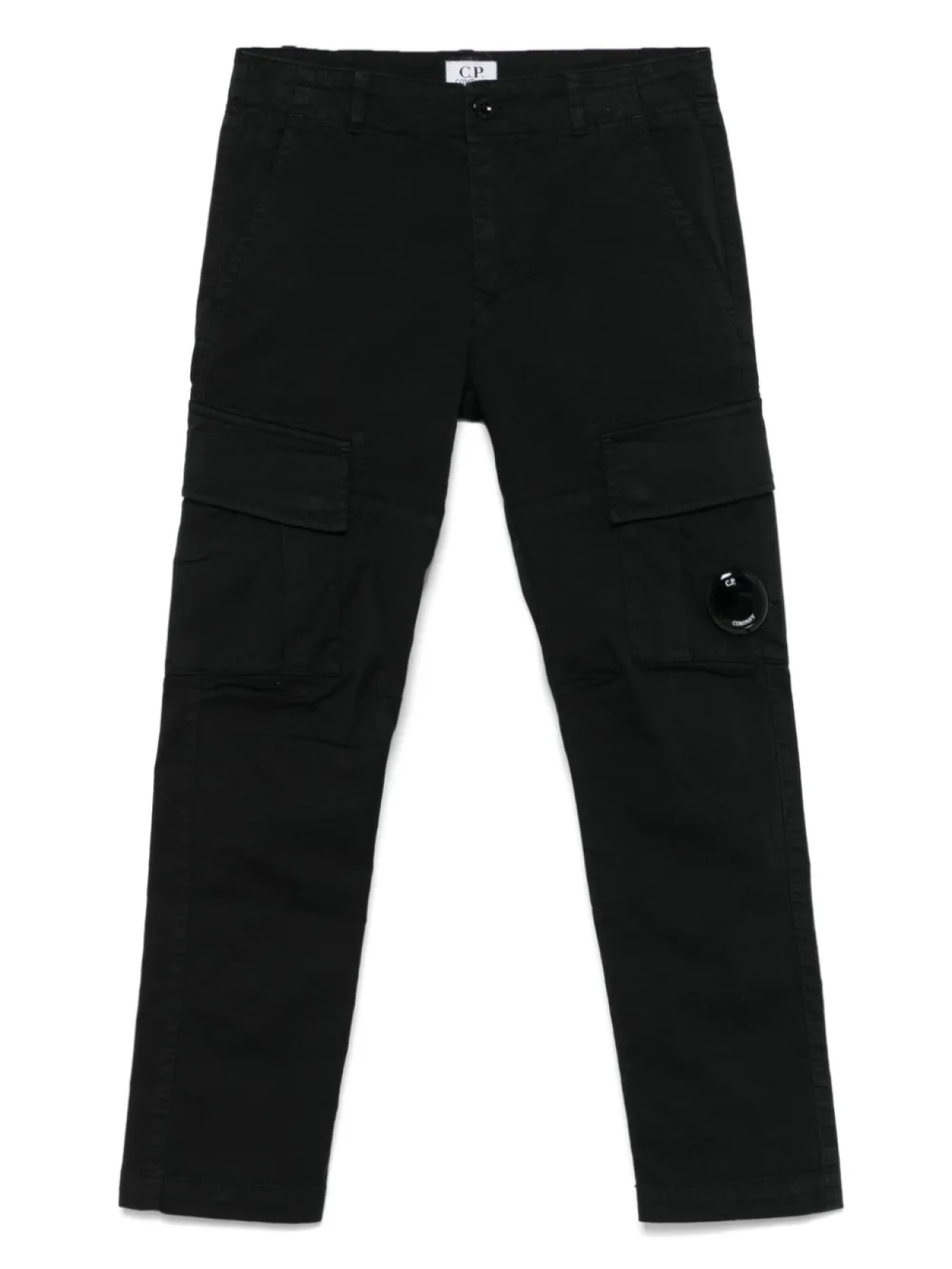 

Брюки карго с декором Lens C.P. Company Kids, черный