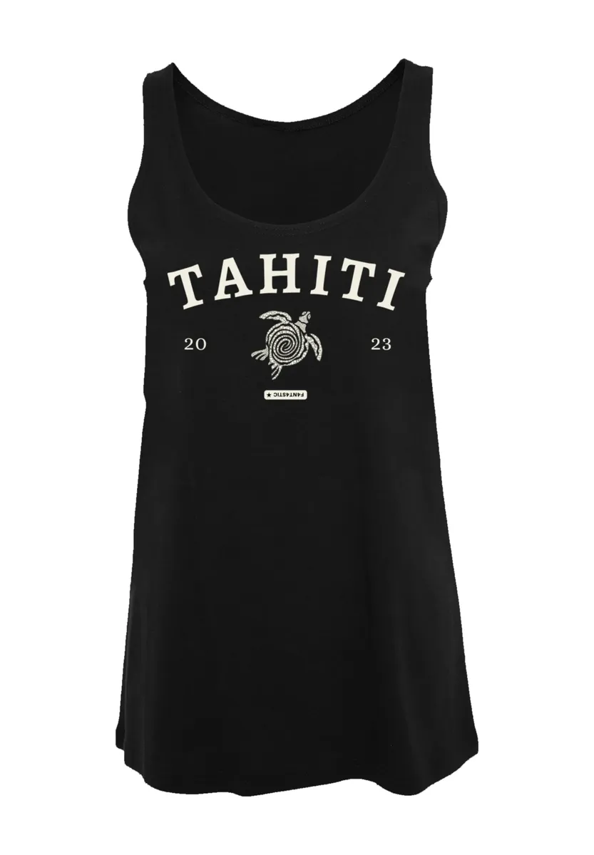 

F4NT4STIC Футболка "PLUS SIZE Tahiti", принт, черный