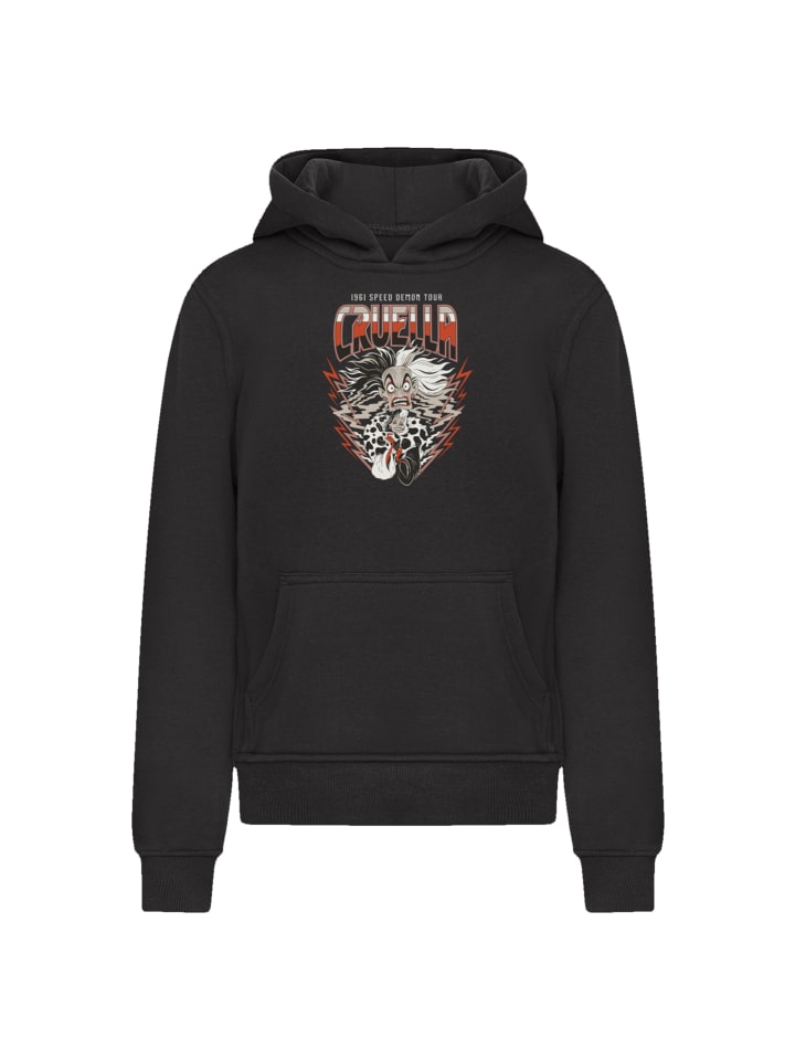 

Пуловер F4NT4STIC Hoodie Disney Bösewichte Cruella, черный