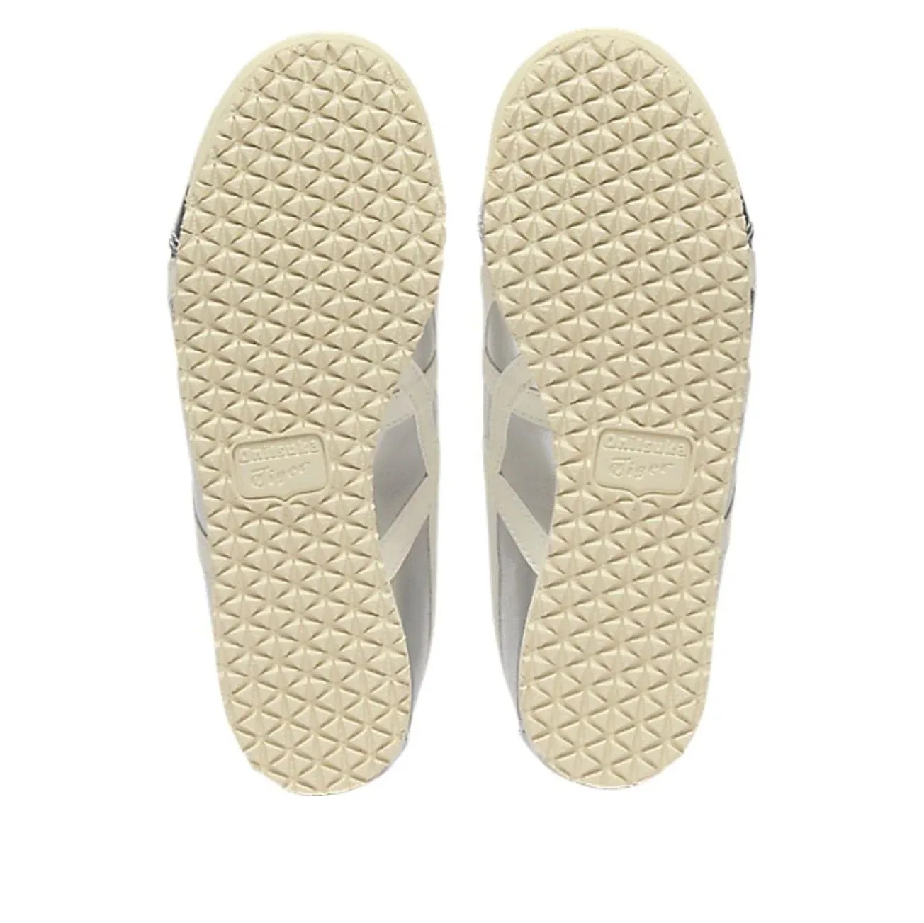 Кроссовки Onitsuka Tiger Mexico 66 'Silver Off White' 1184A049-020, серебро — фото 4