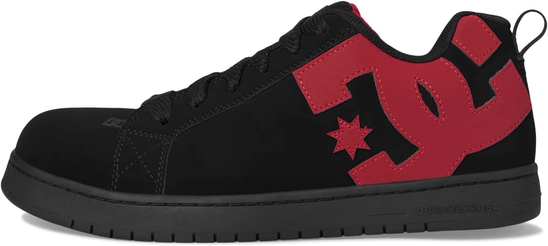 Кроссовки DC Work Court Graffic Work Comp Toe SD, цвет Black/Red — фото 4